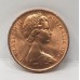 AUSTRALIA 1974 . ONE 1 CENT COIN . FEATHER-TAILED GLIDER